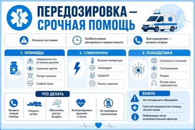 Помощь при передозировке в Кратово