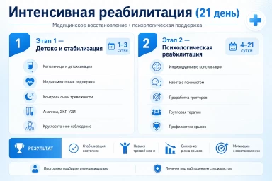 Реабилитация за 21 день в Кратово
